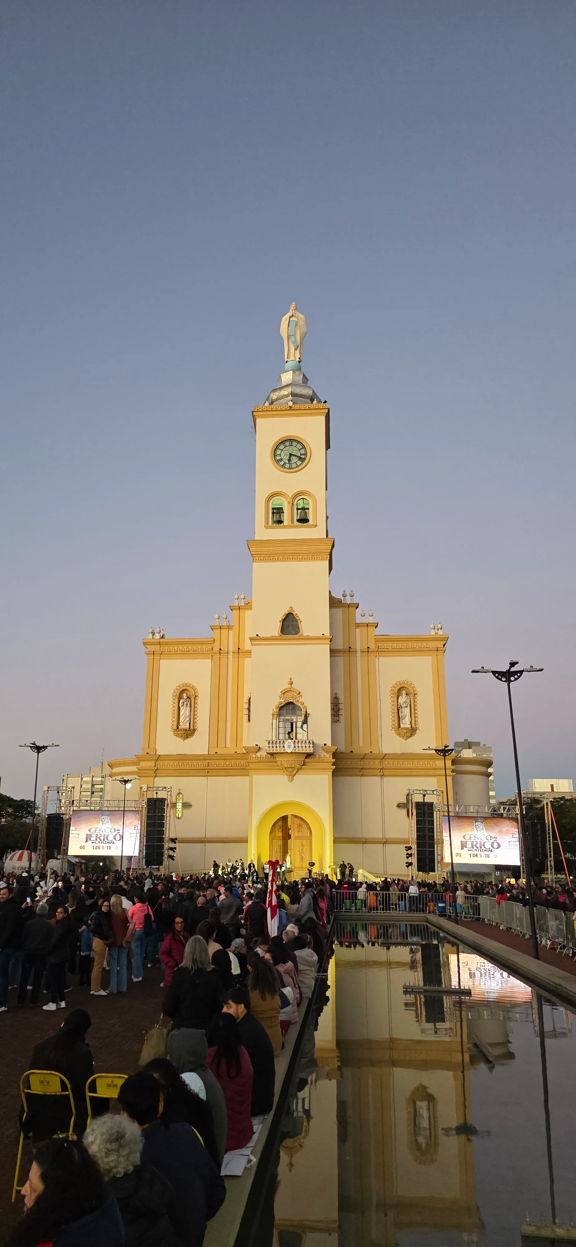 Sétimo dia da novena Nossa Senhora Aparecida.